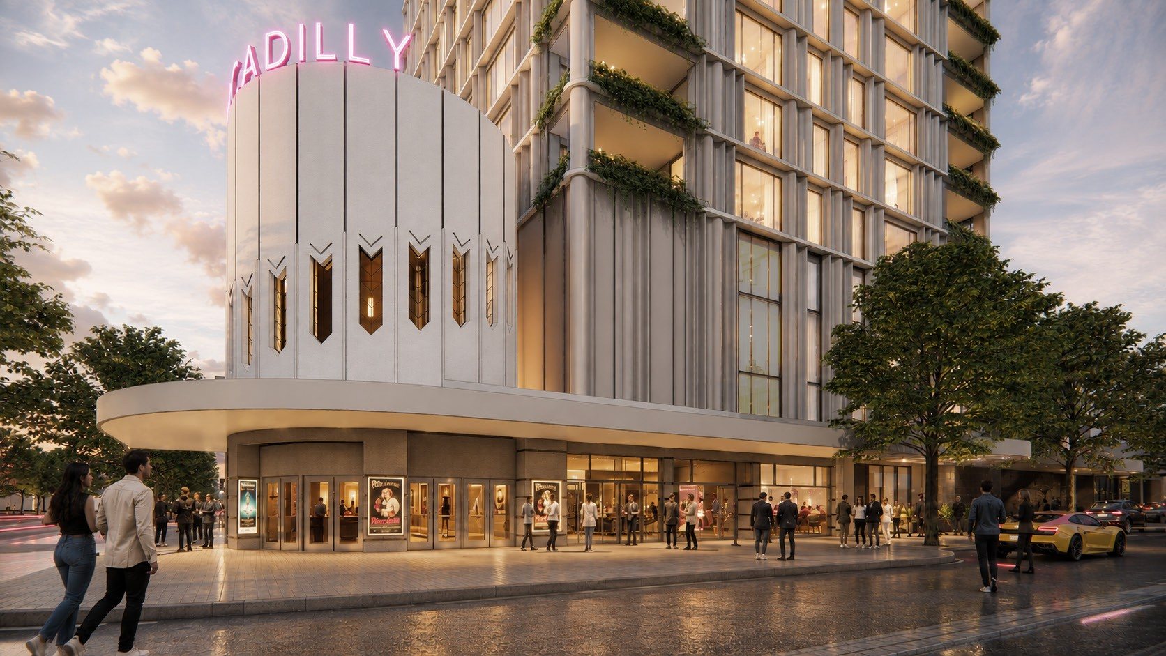 Piccadilly Residences, North Adelaide — architectural view
