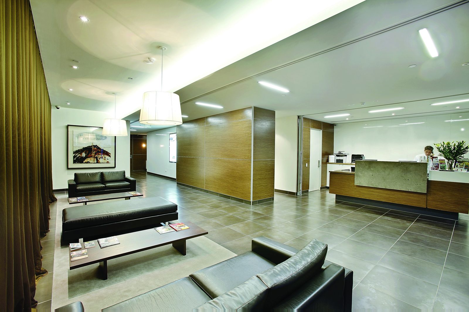 Quest South Yarra, South Yarra, VIC — interior finishes lobby