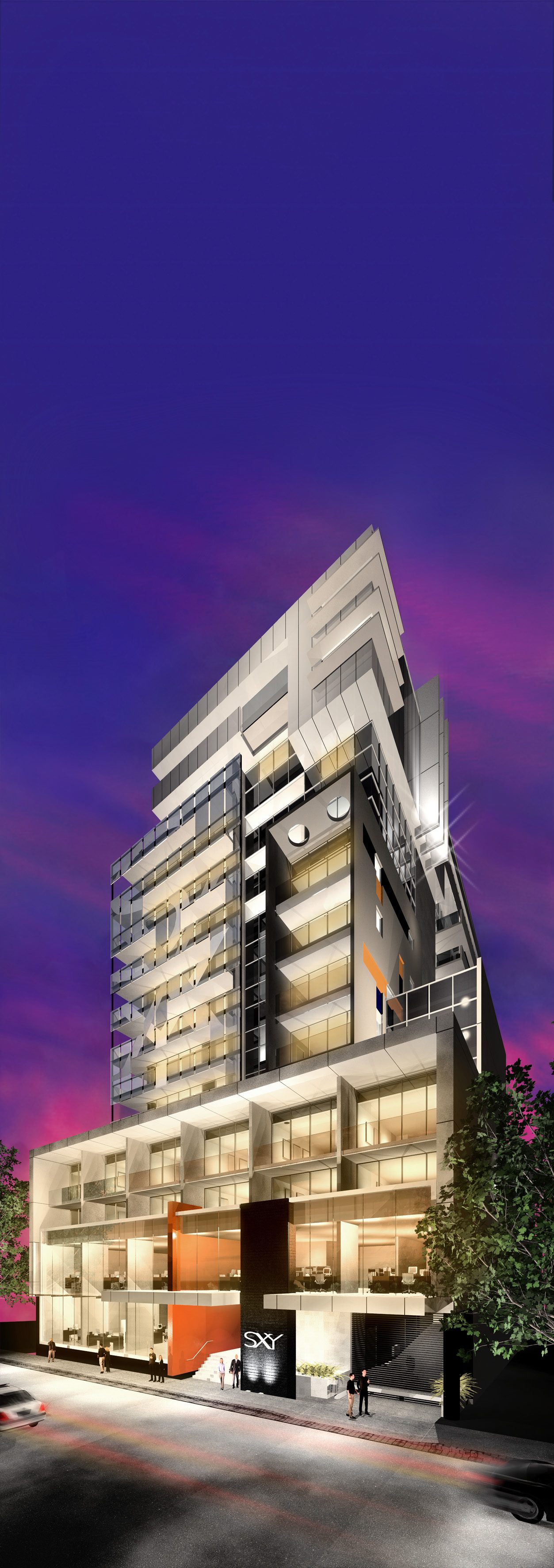 SXY, South Yarra, VIC — exterior perspectives sxy exterior night view