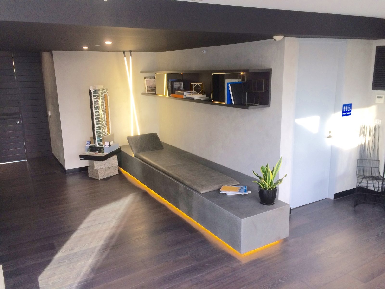 SY Office, South Yarra, VIC — interior finishes foyer 2