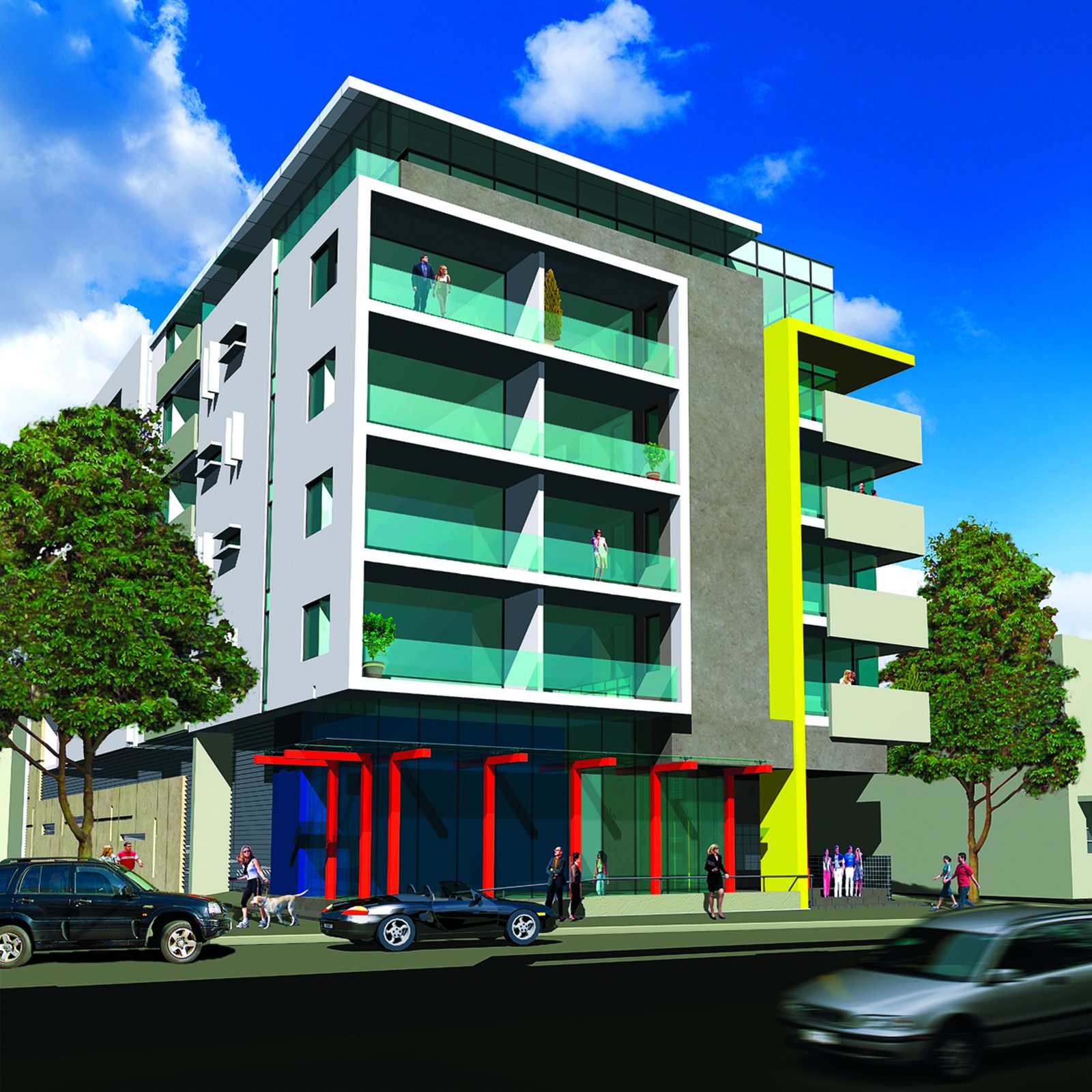 W30, North Melbourne, VIC — exterior perspectives exterior hero perspective